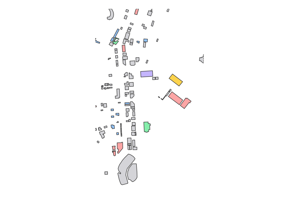 Program breakdown map