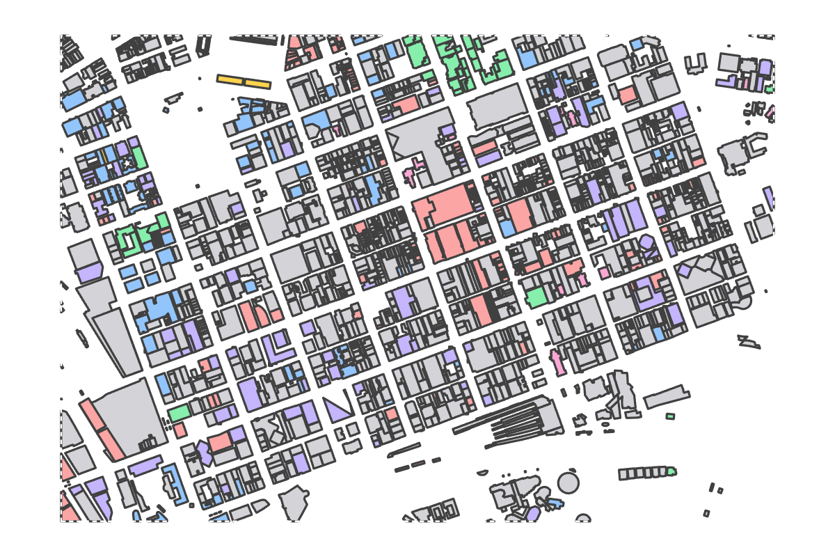 Program breakdown map