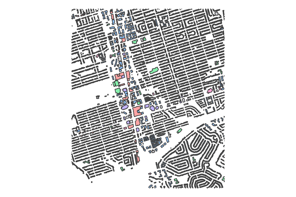 Program breakdown map