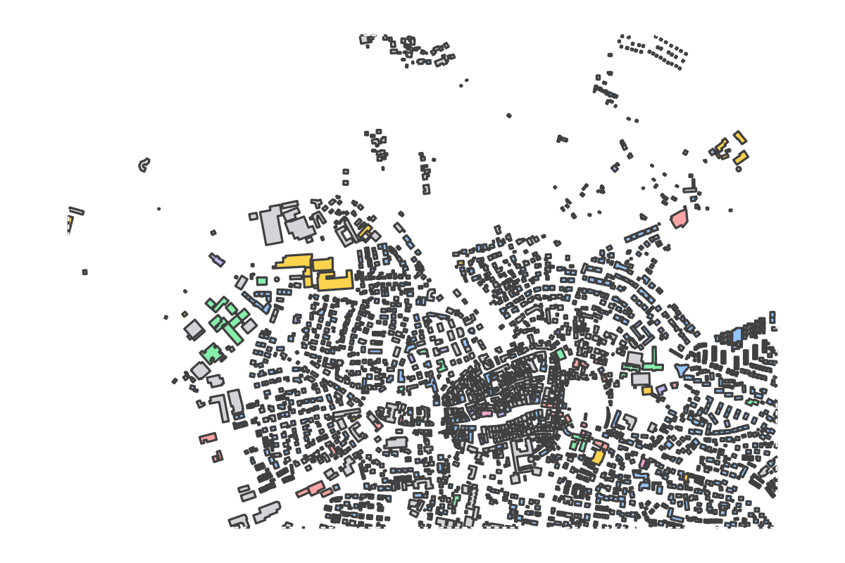 Program breakdown map