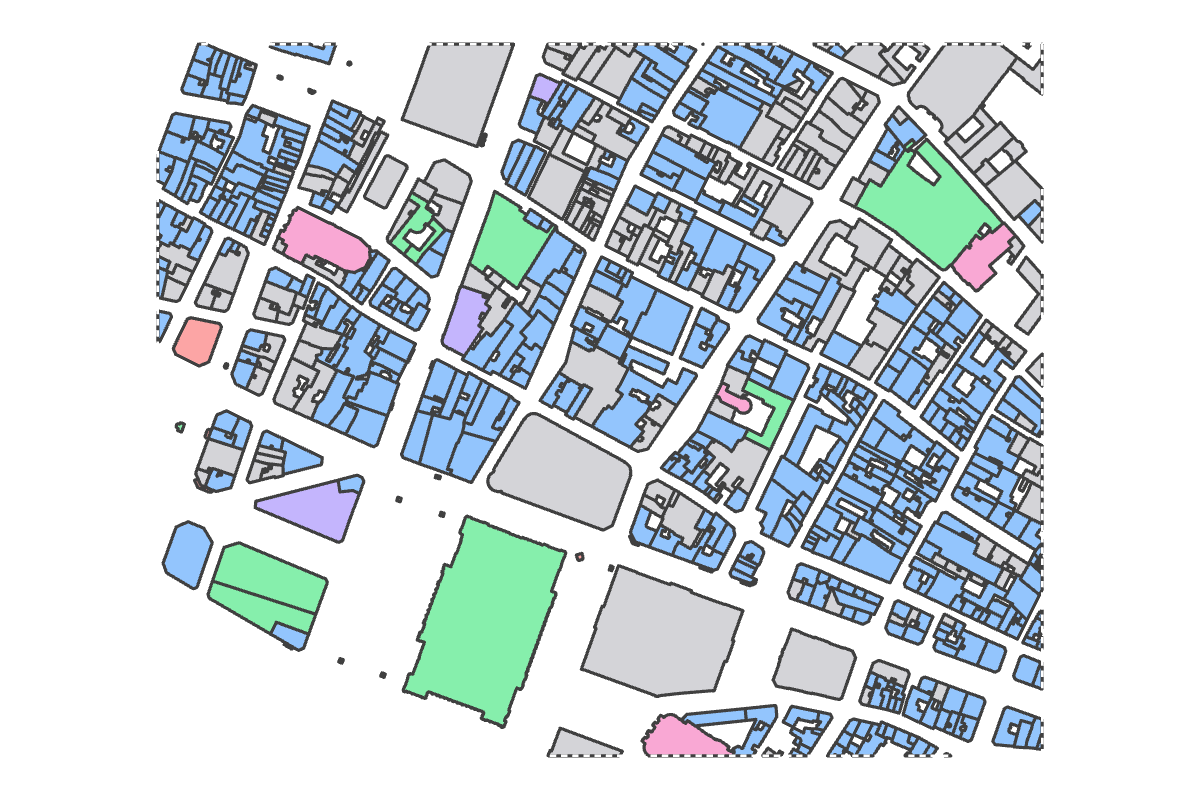 Program breakdown map