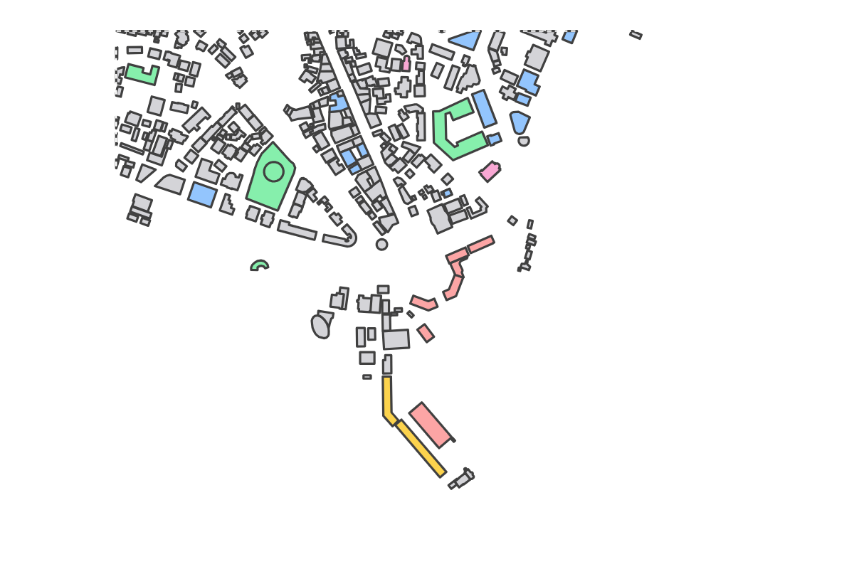 Program breakdown map