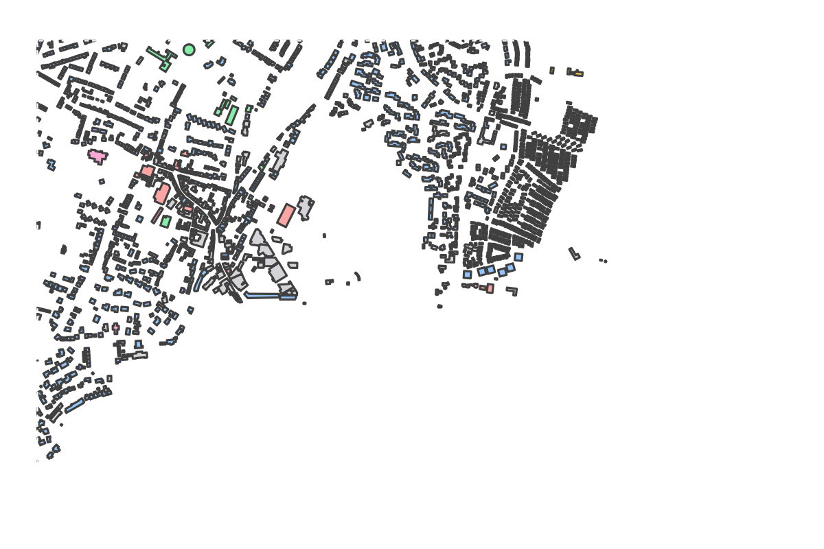 Program breakdown map