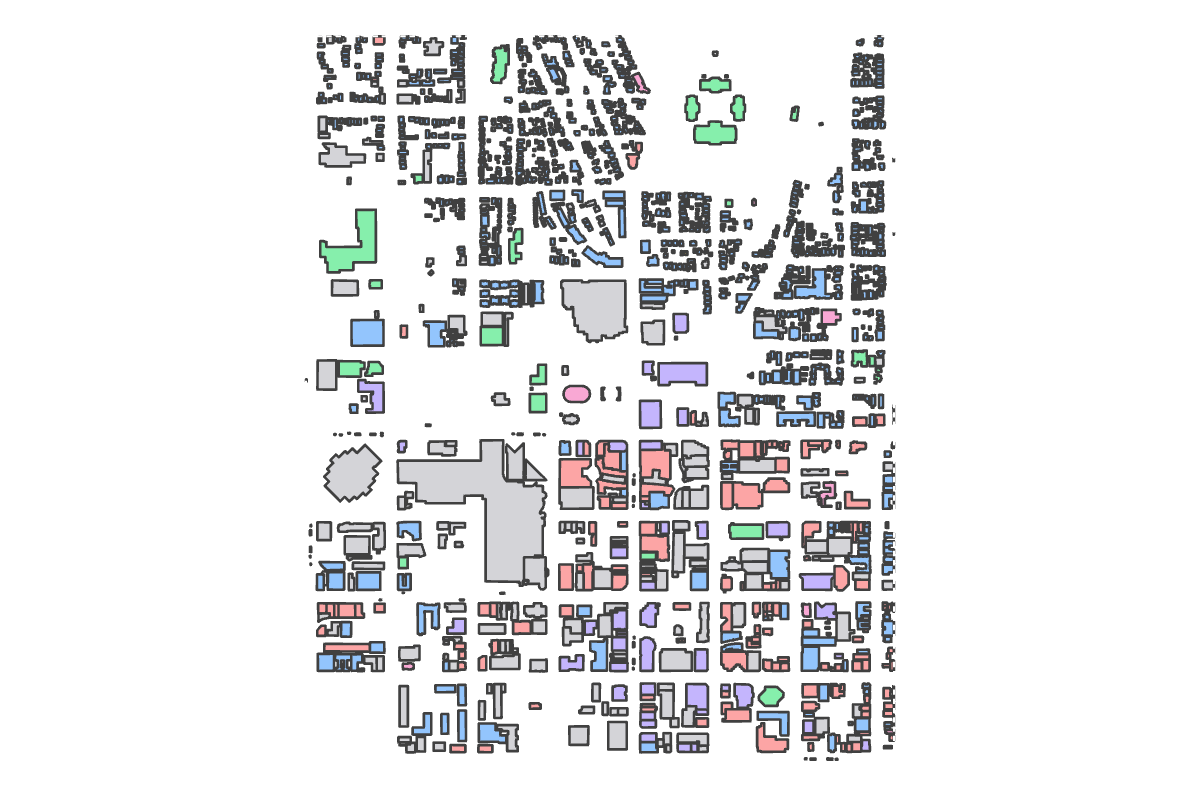 Program breakdown map