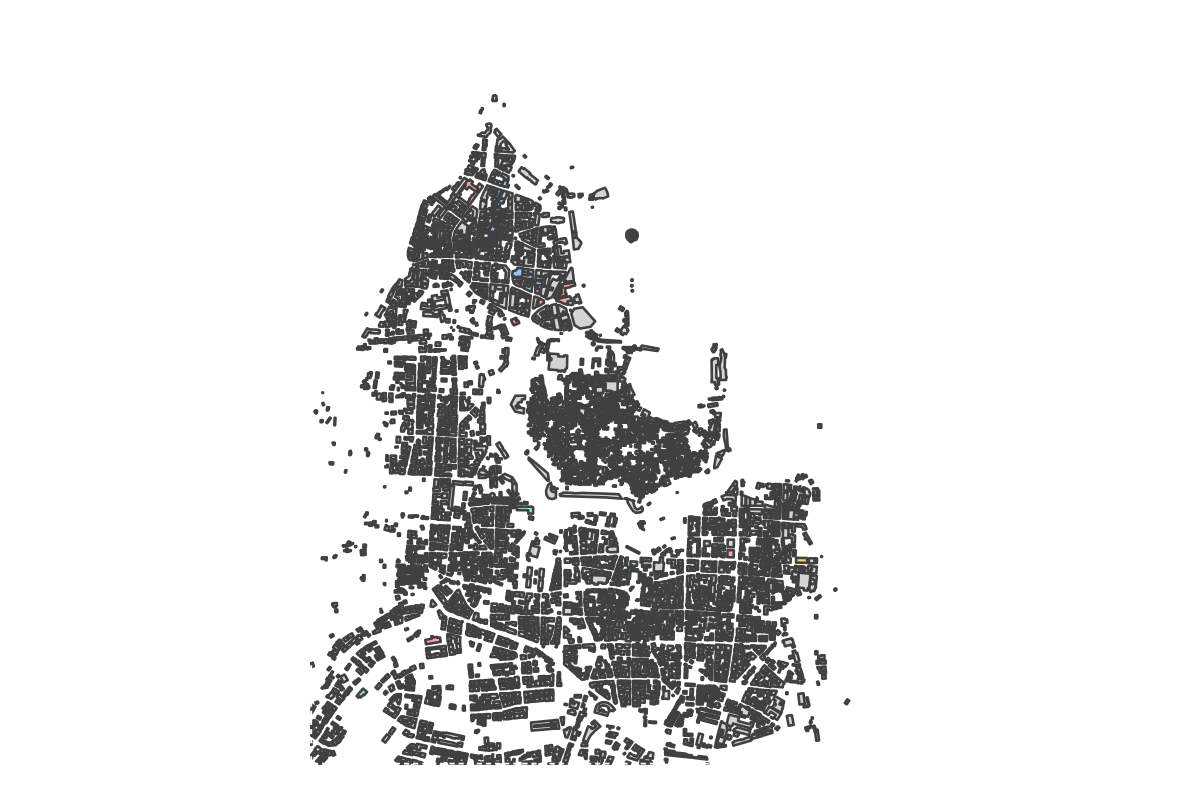 Program breakdown map