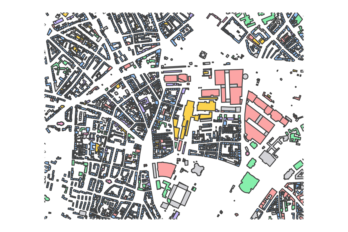 Program breakdown map