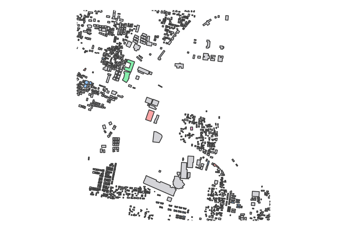 Program breakdown map
