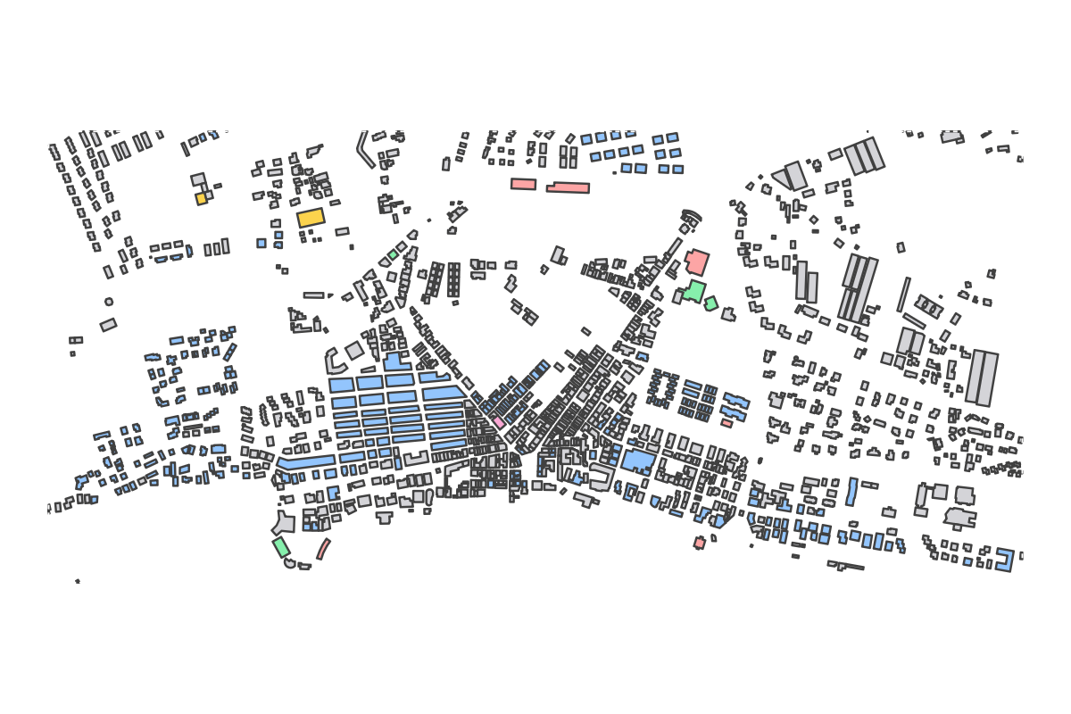Program breakdown map