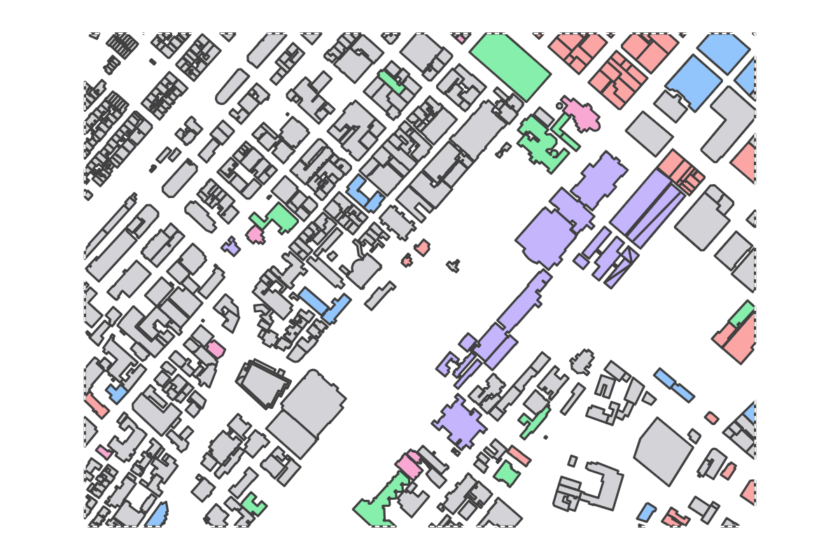 Program breakdown map