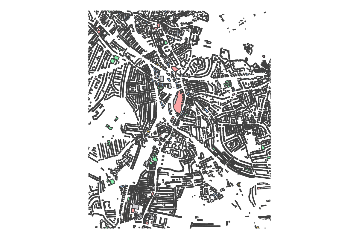 Program breakdown map