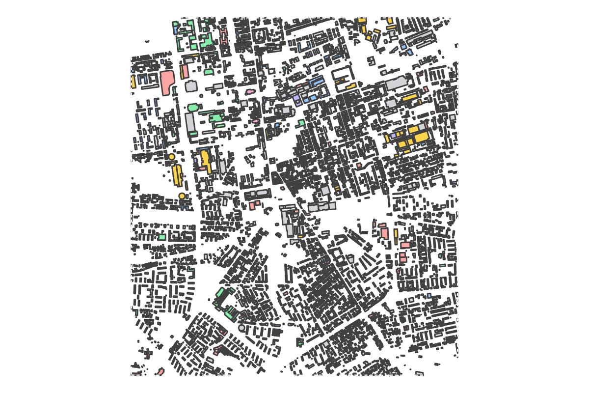 Program breakdown map