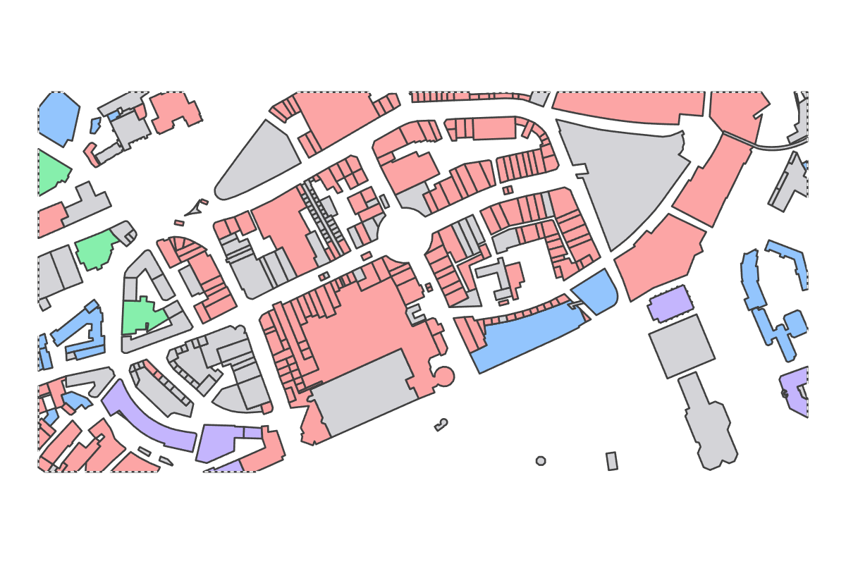 Program breakdown map