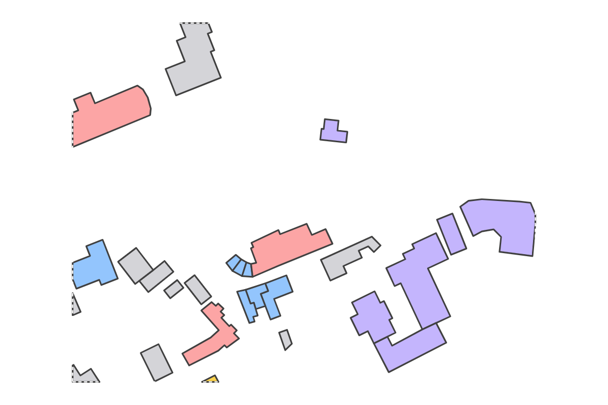 Program breakdown map