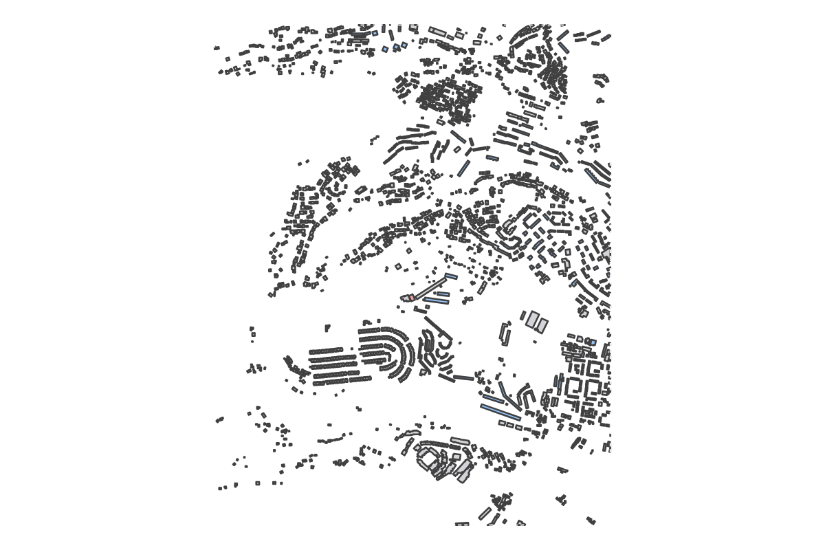 Program breakdown map