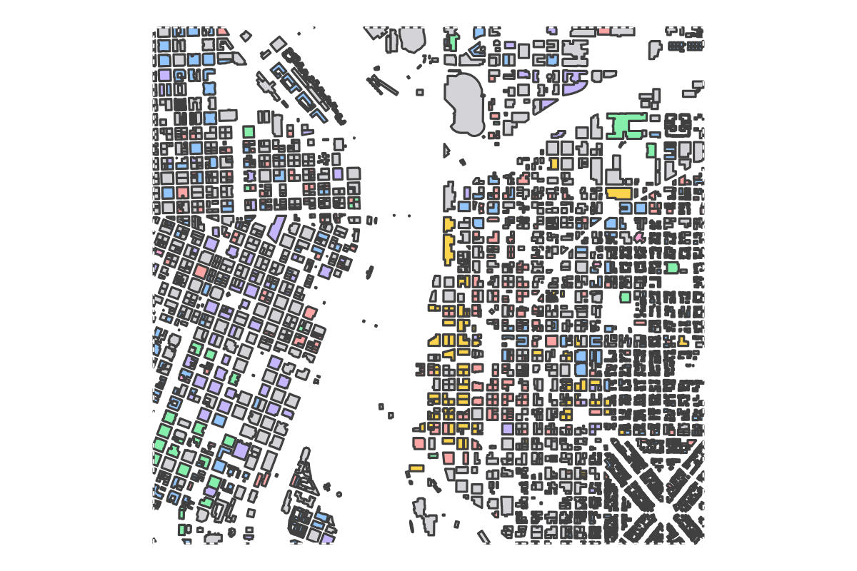 Program breakdown map