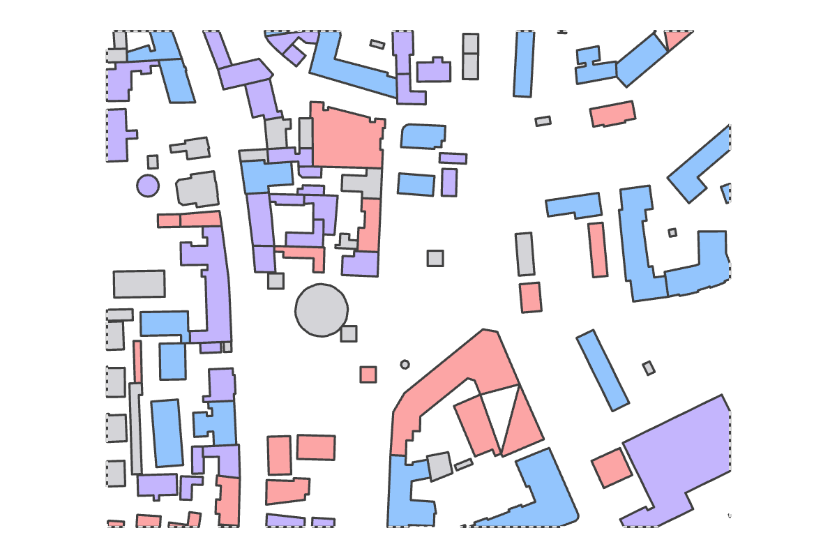 Program breakdown map