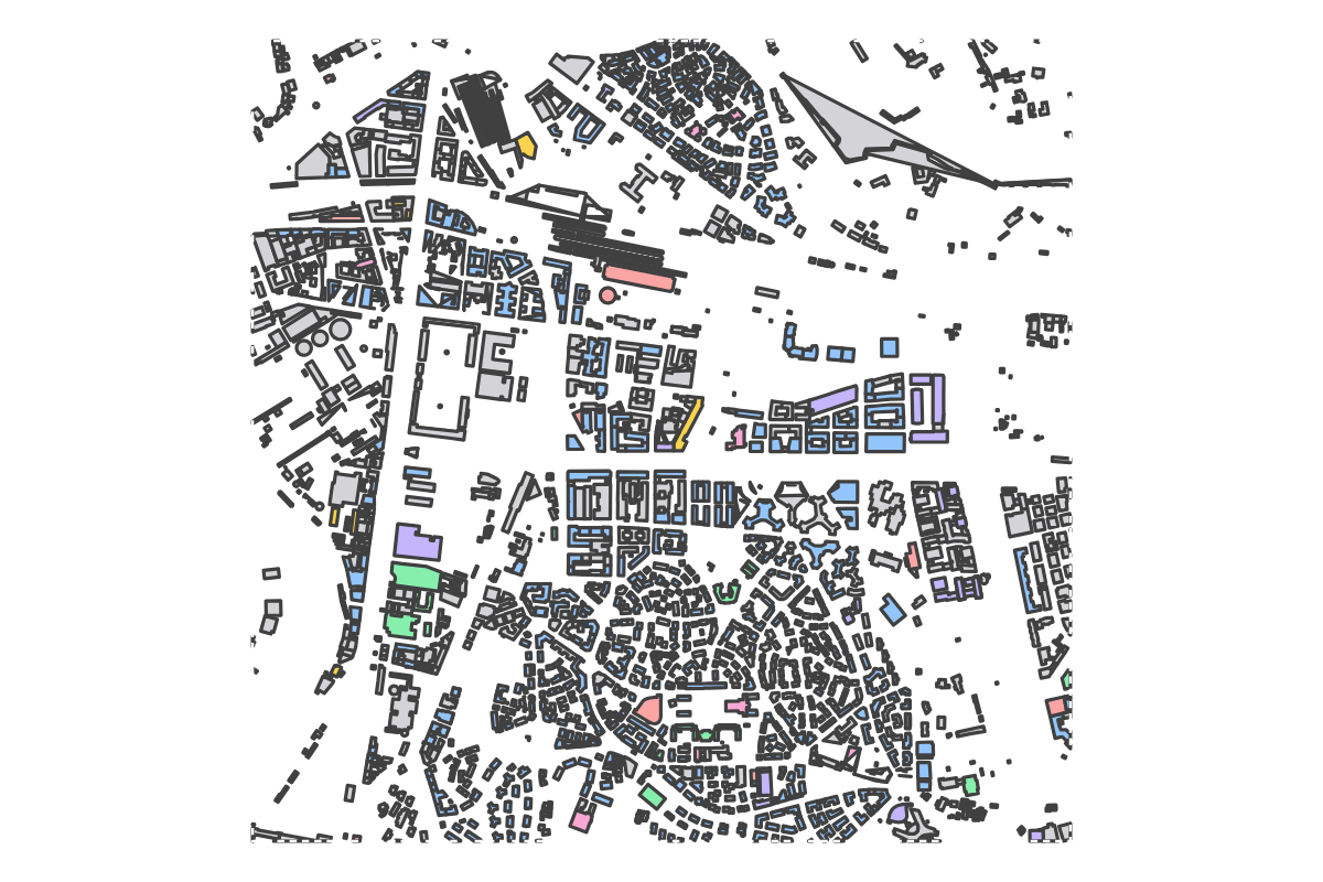Program breakdown map