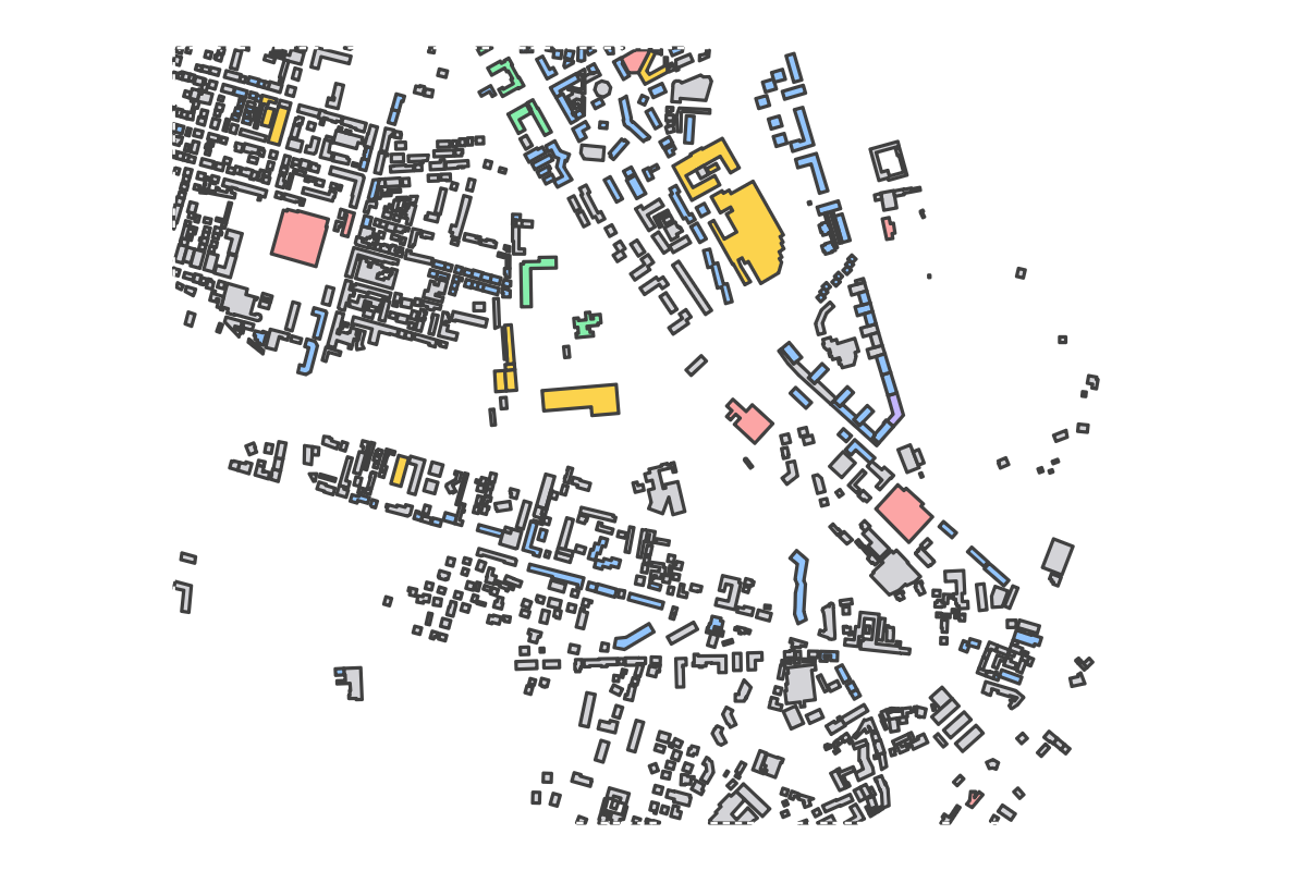 Program breakdown map