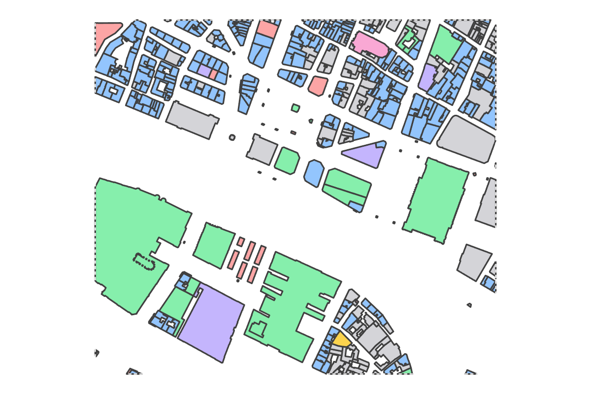 Program breakdown map