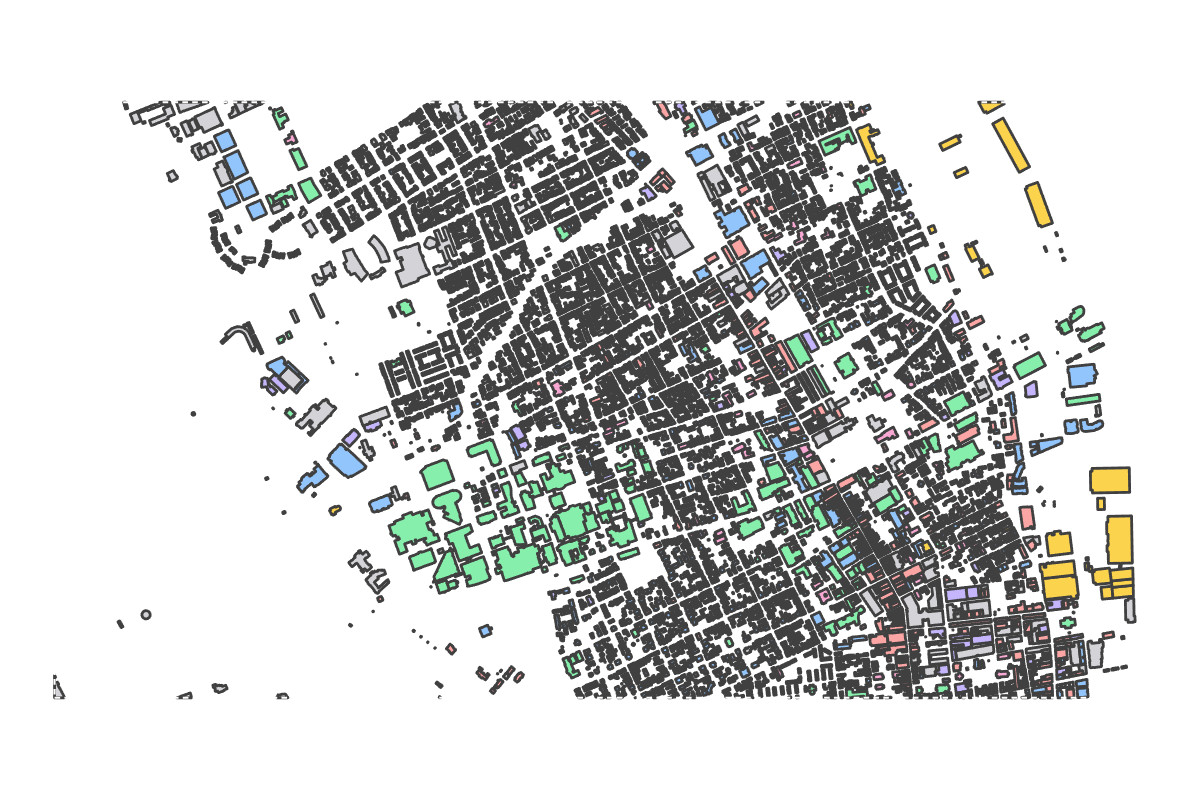 Program breakdown map