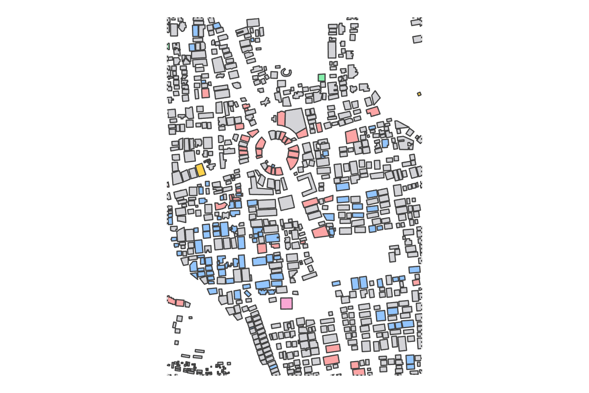 Program breakdown map