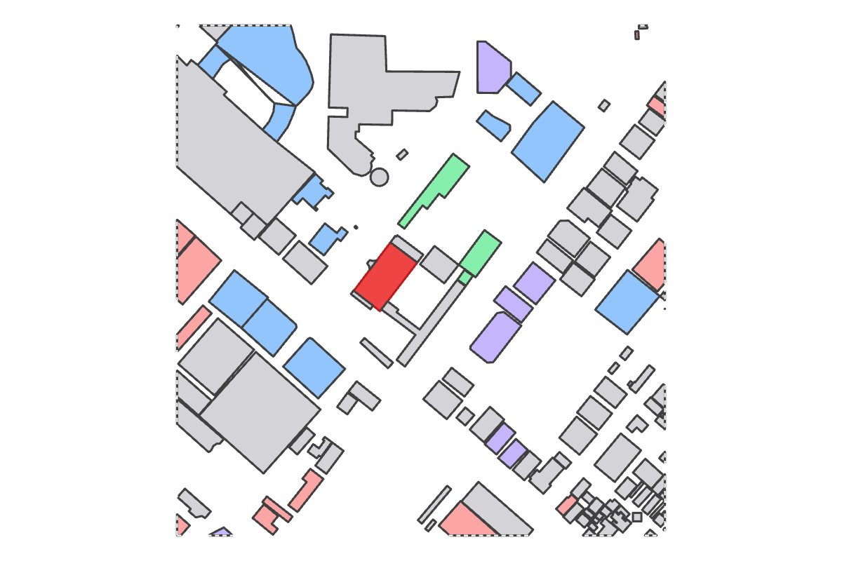 Program breakdown map