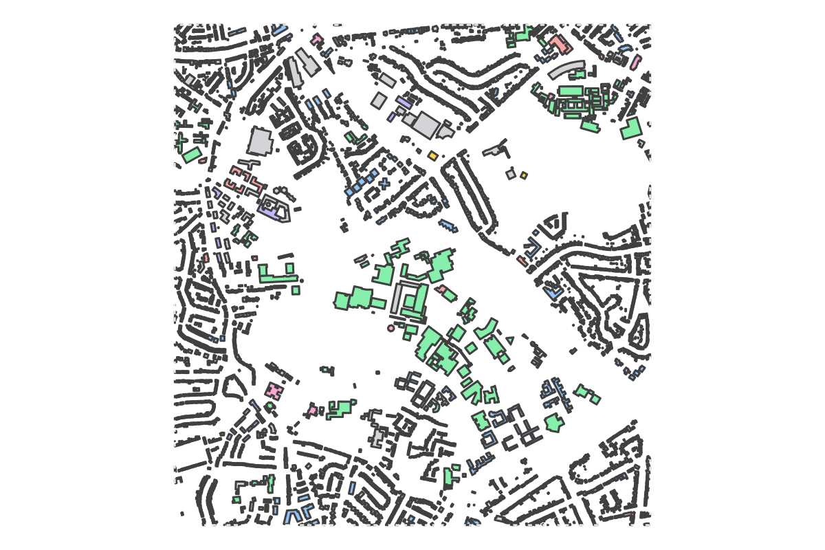 Program breakdown map
