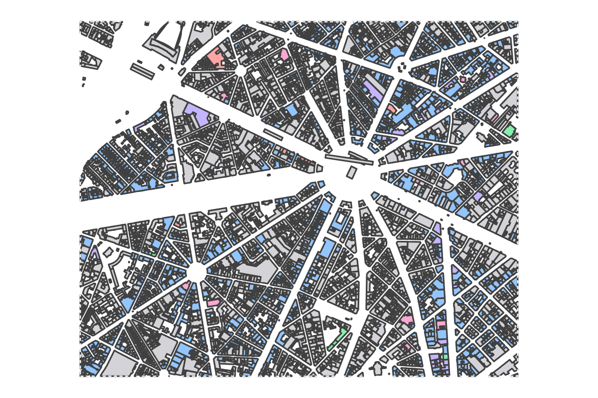 Program breakdown map