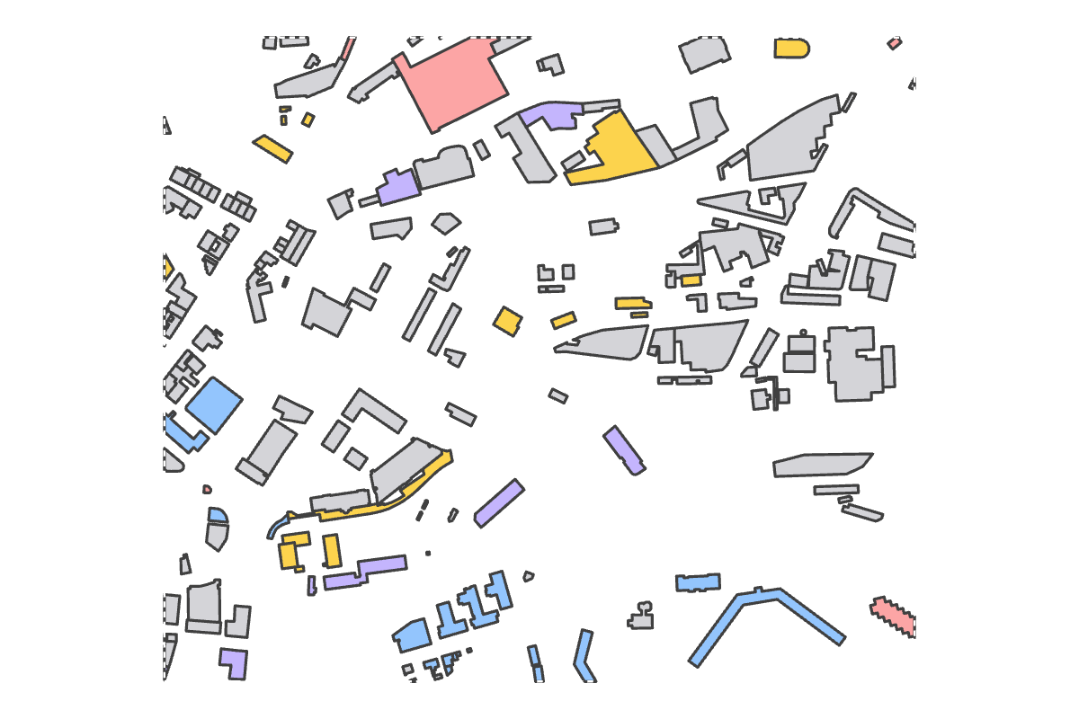Program breakdown map