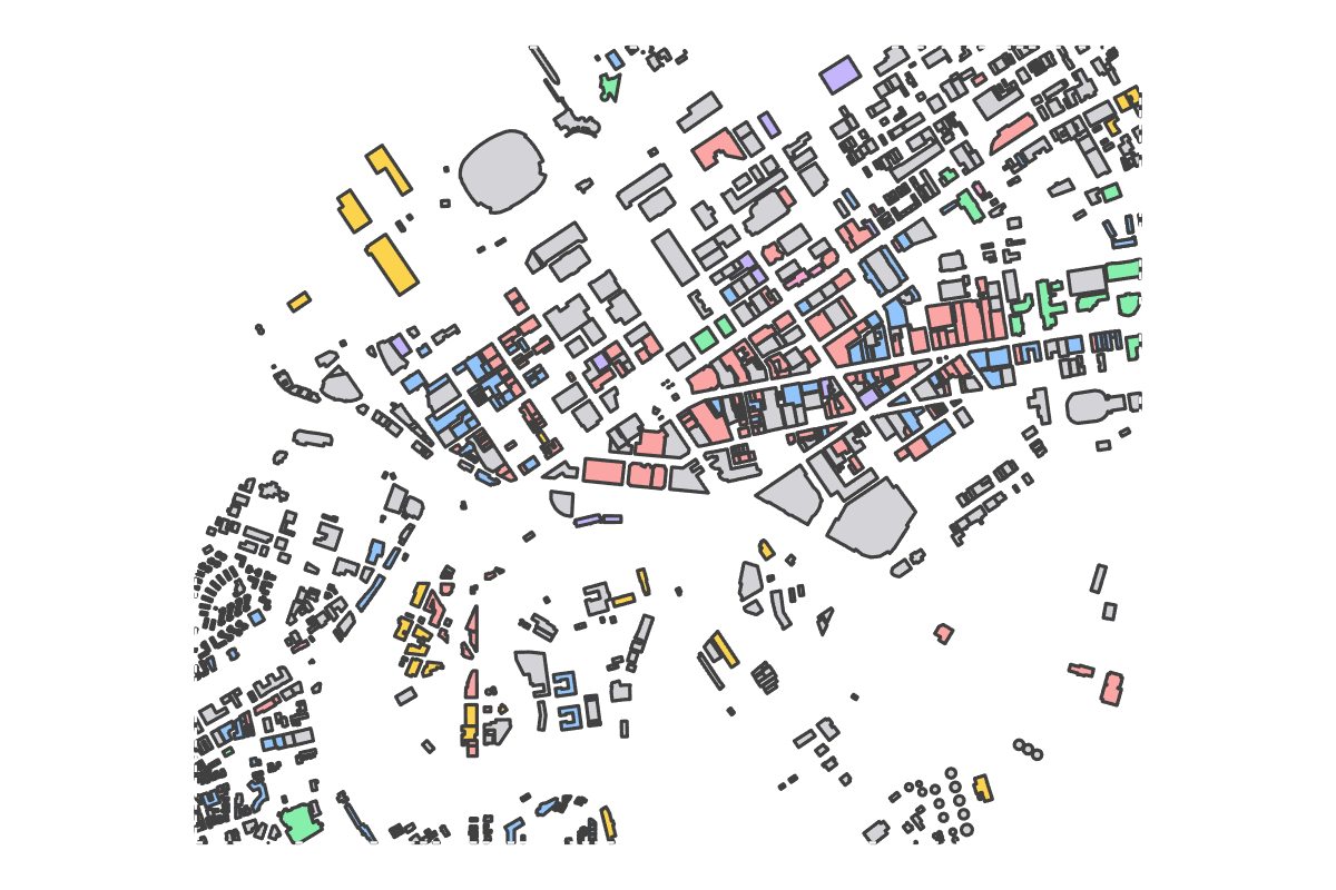 Program breakdown map