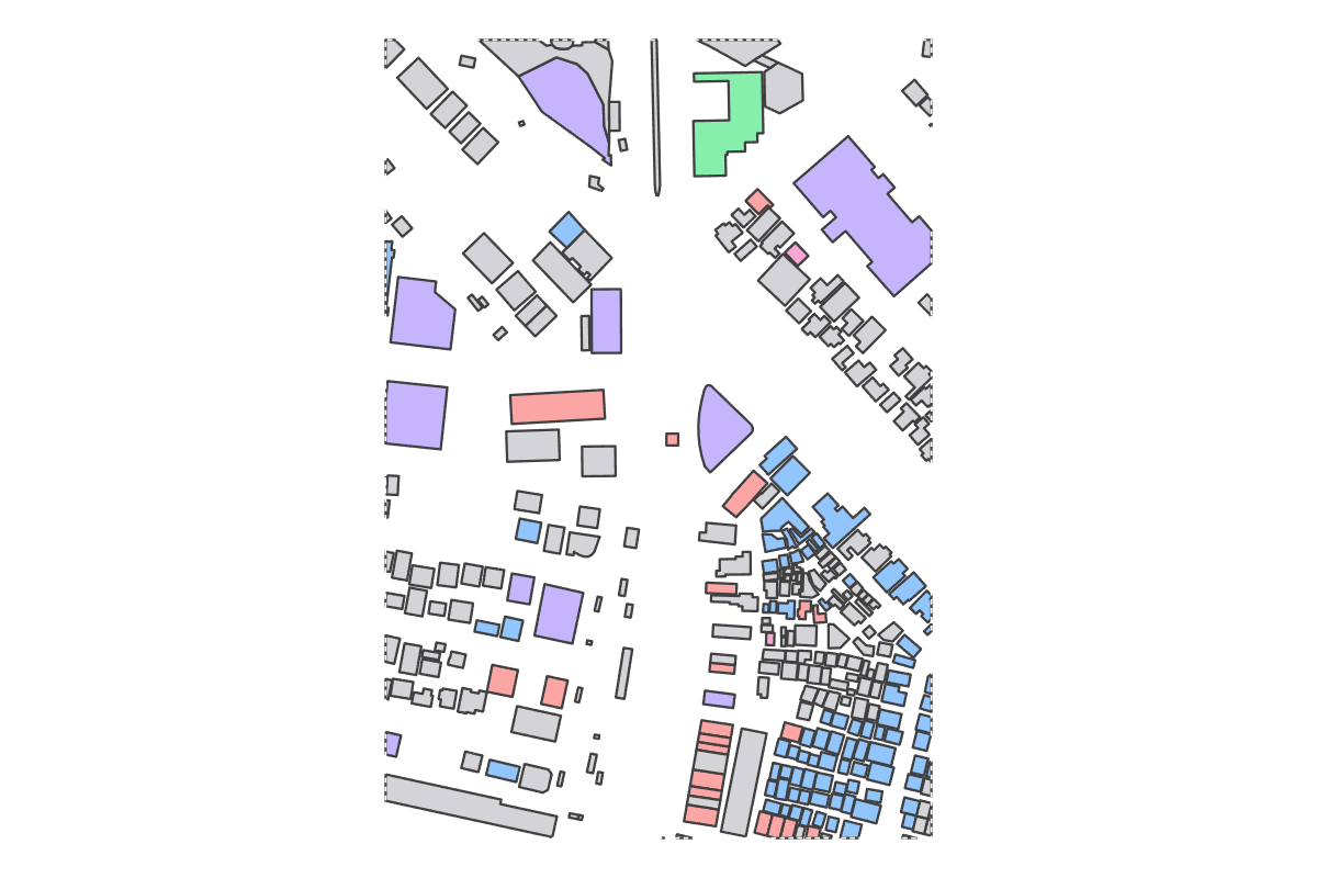 Program breakdown map