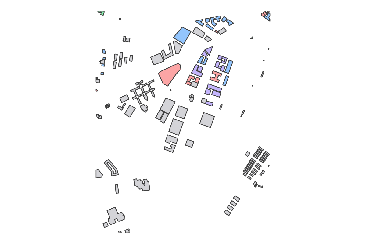Program breakdown map