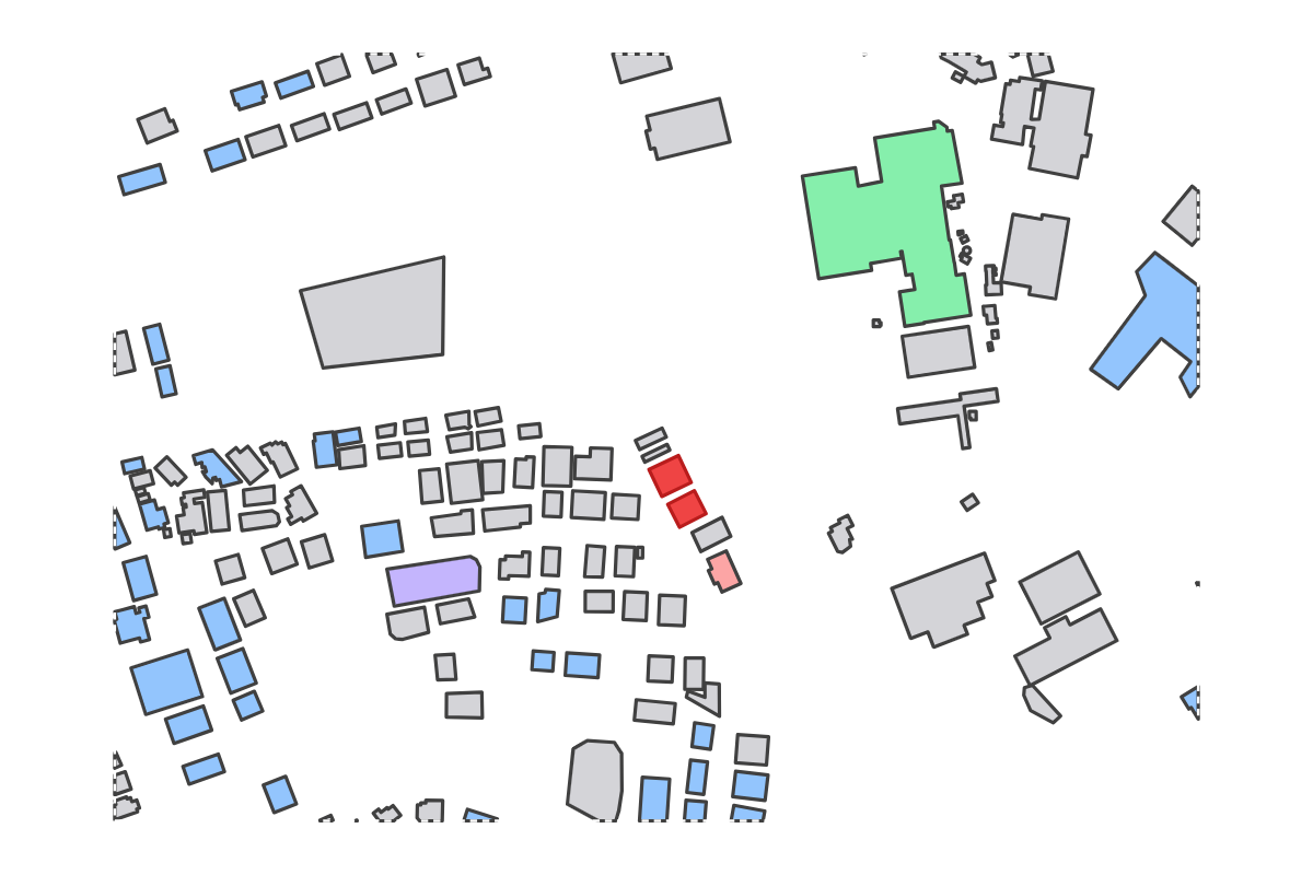 Program breakdown map