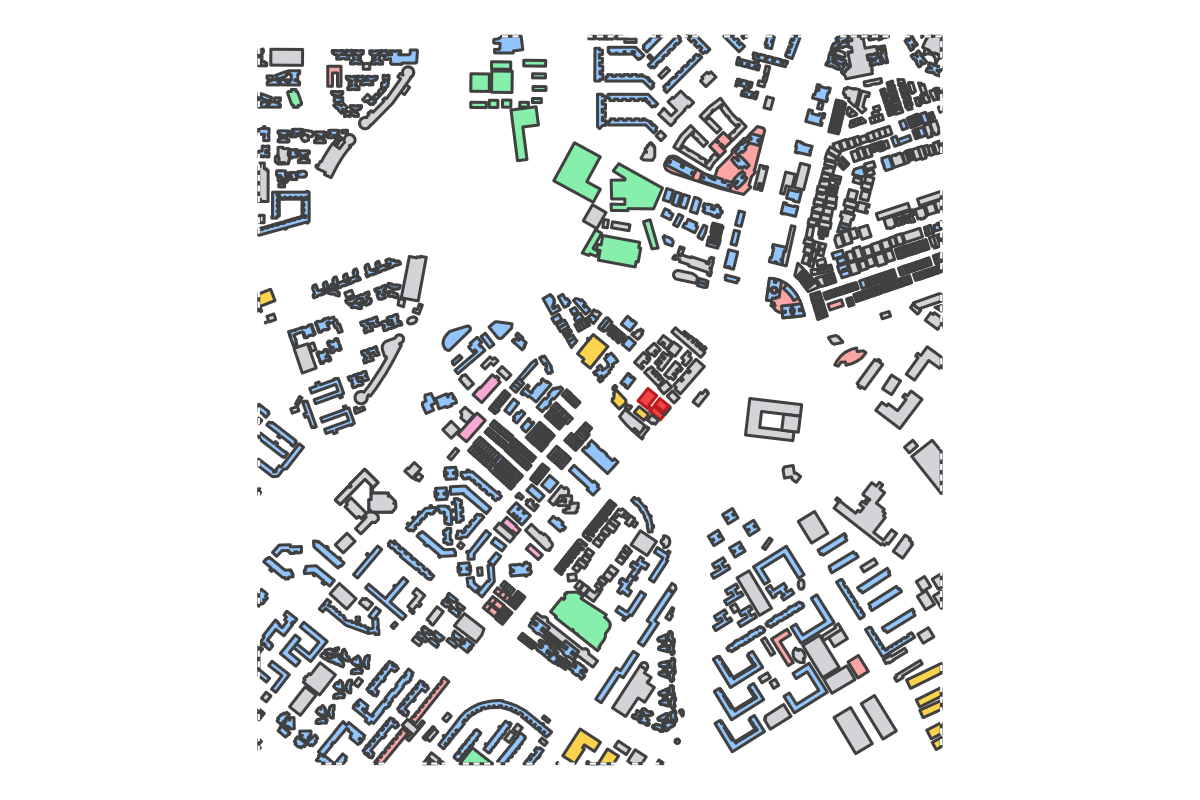Program breakdown map