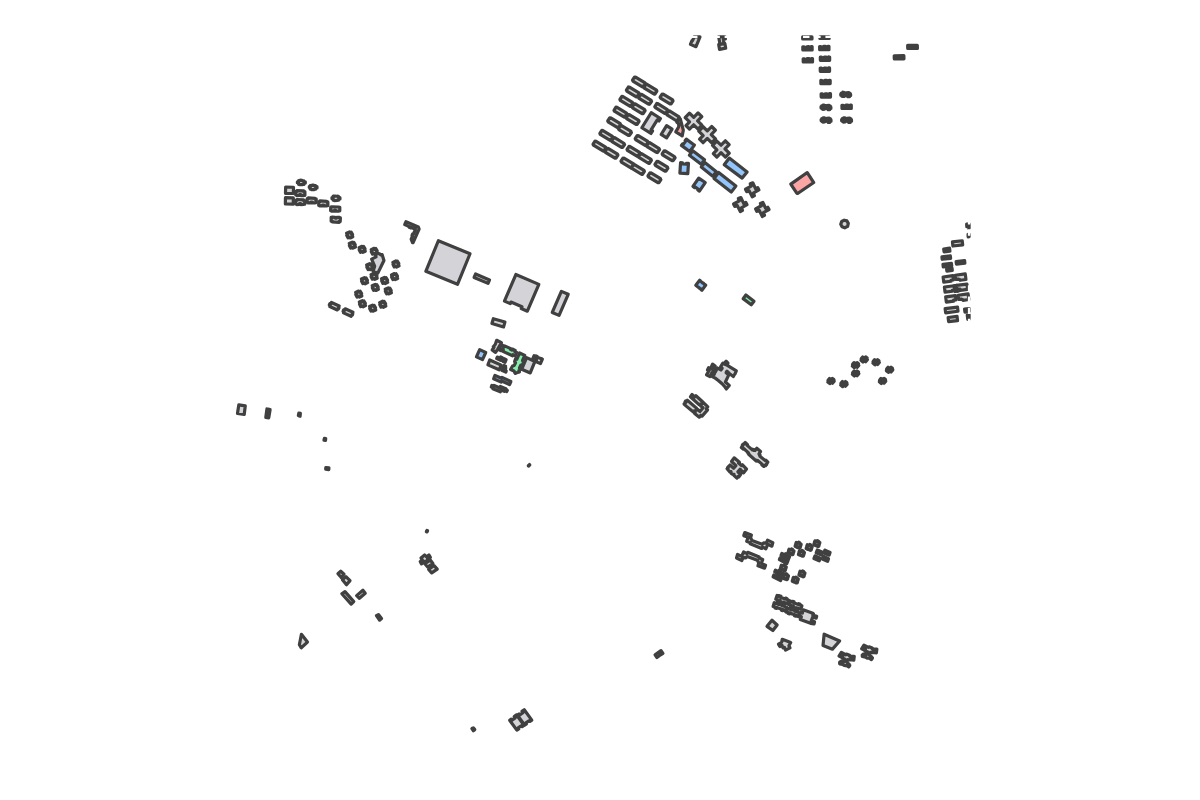 Program breakdown map
