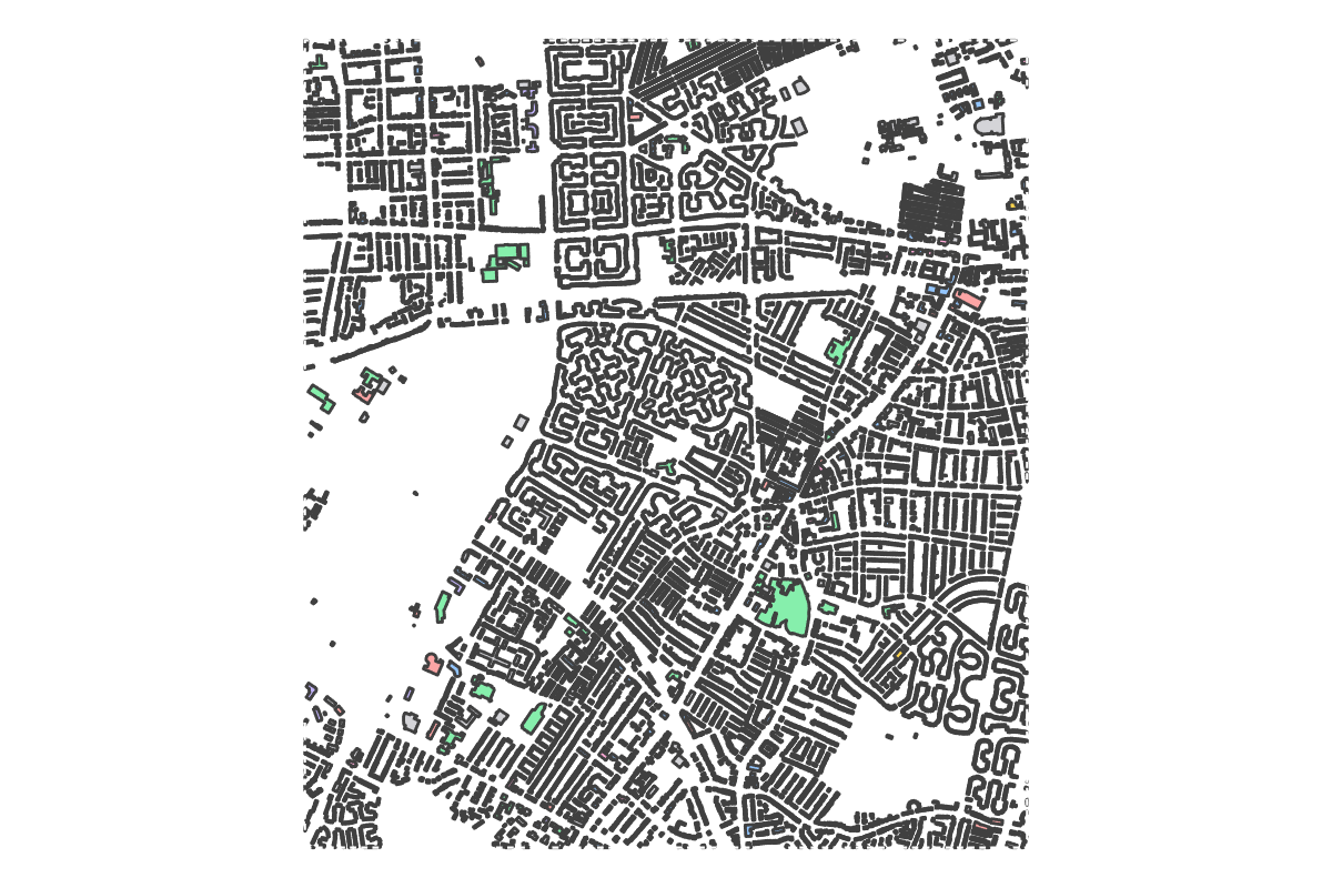 Program breakdown map