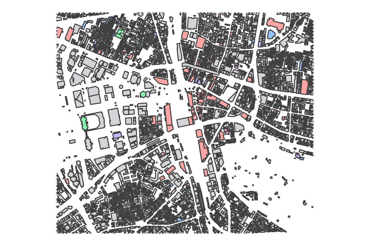 Program breakdown map