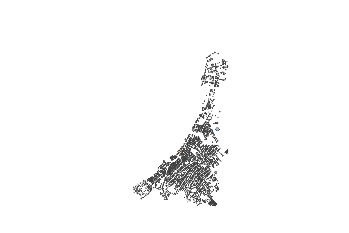 Program breakdown map