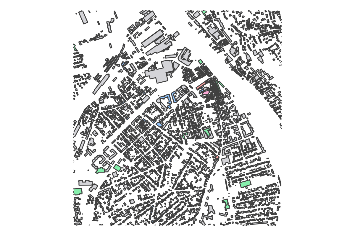 Program breakdown map