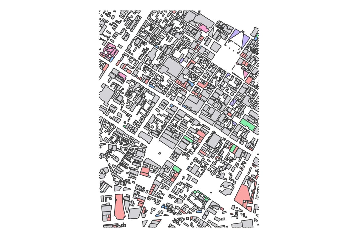 Program breakdown map