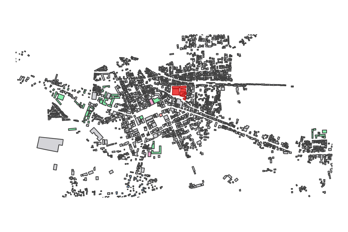Program breakdown map