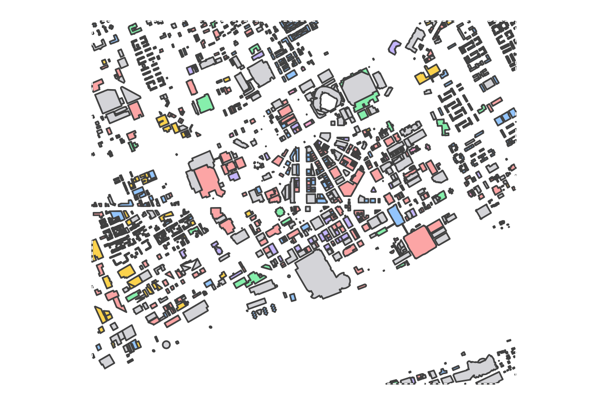 Program breakdown map