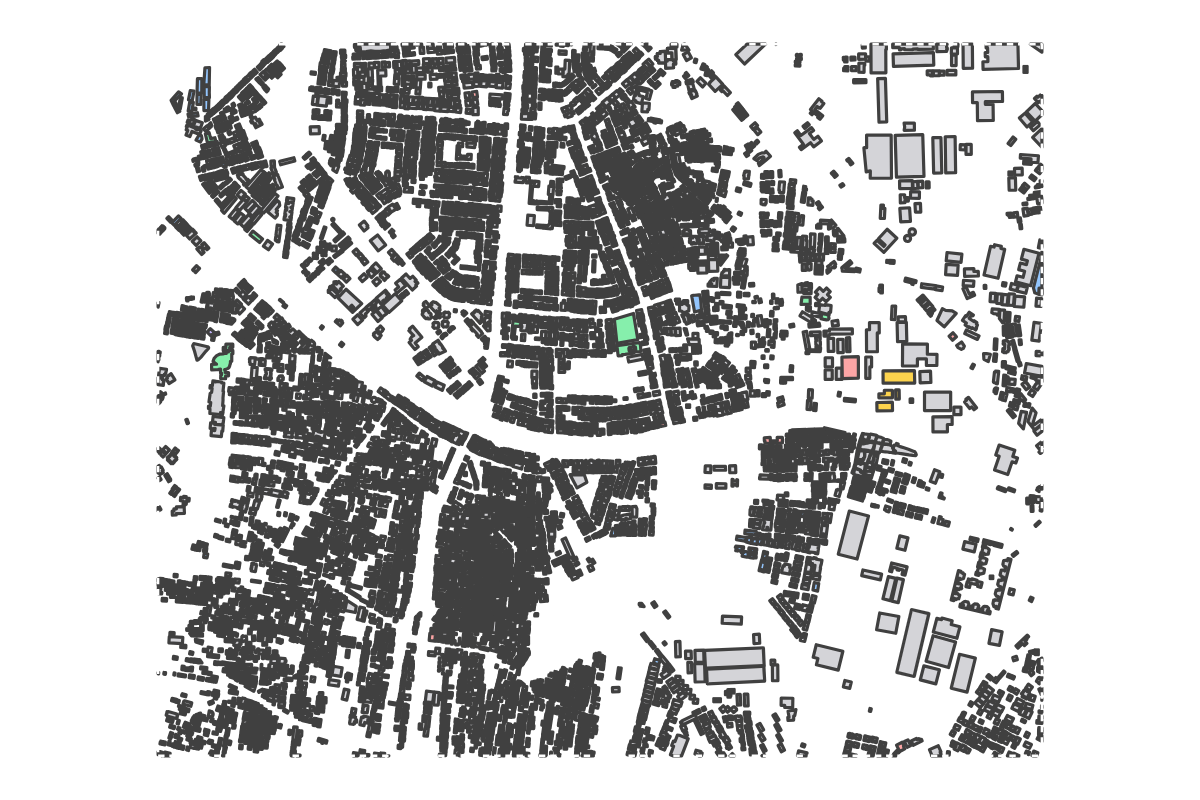 Program breakdown map
