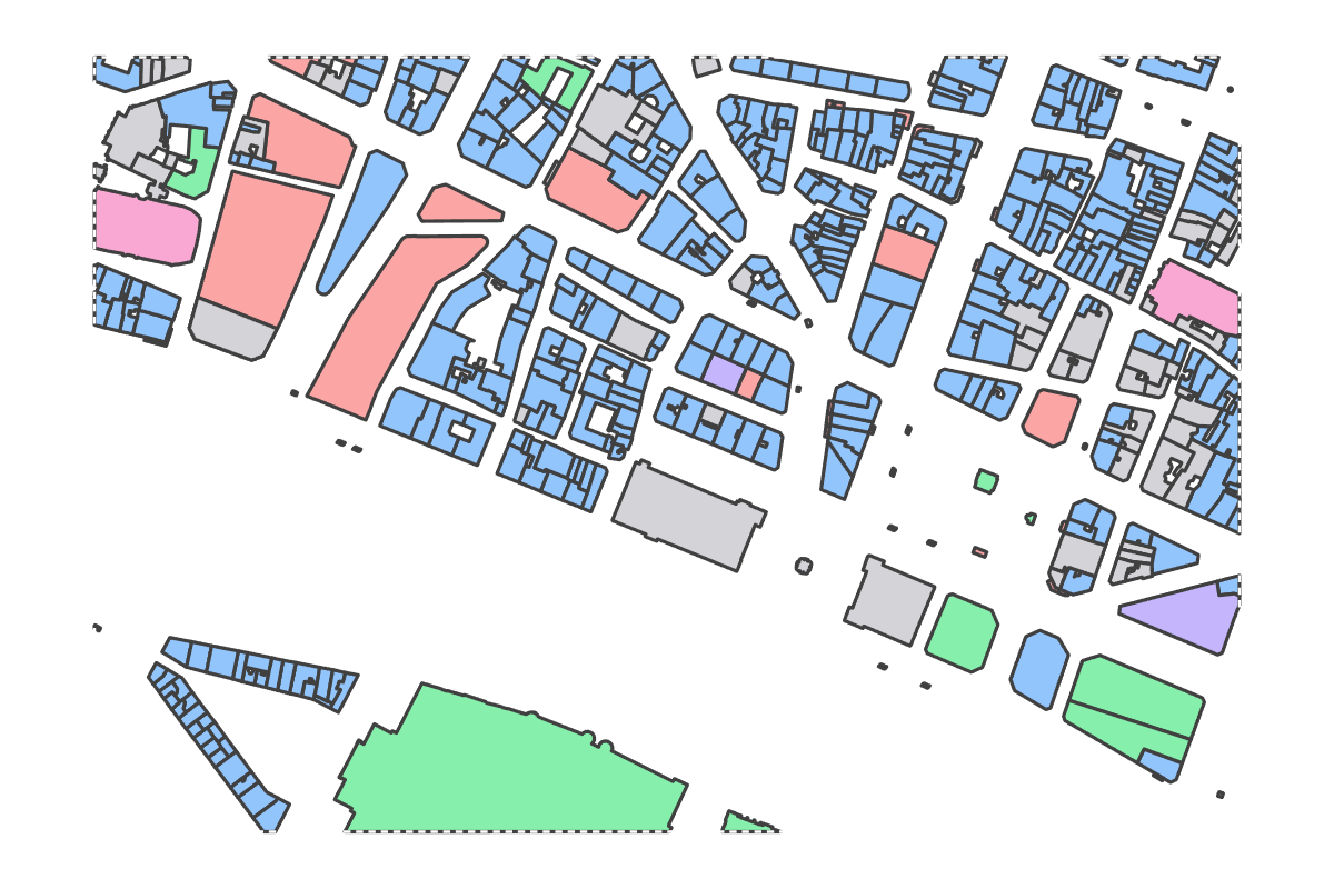 Program breakdown map