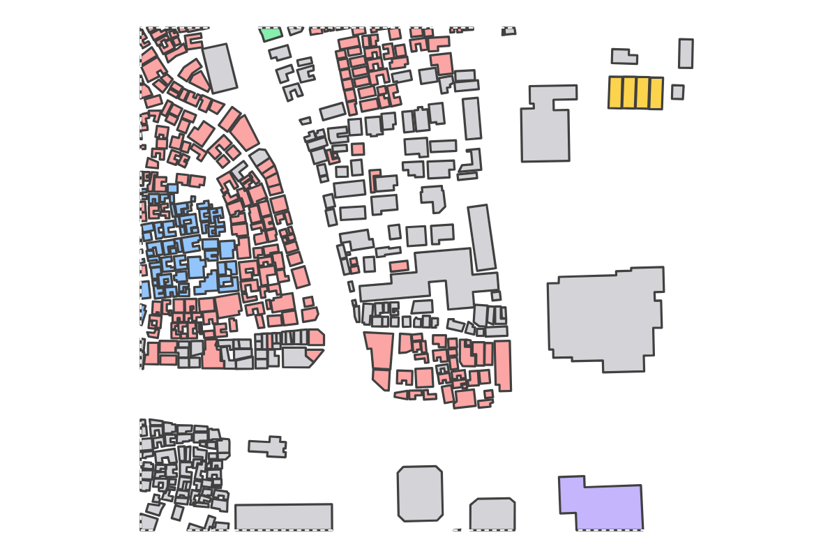 Program breakdown map