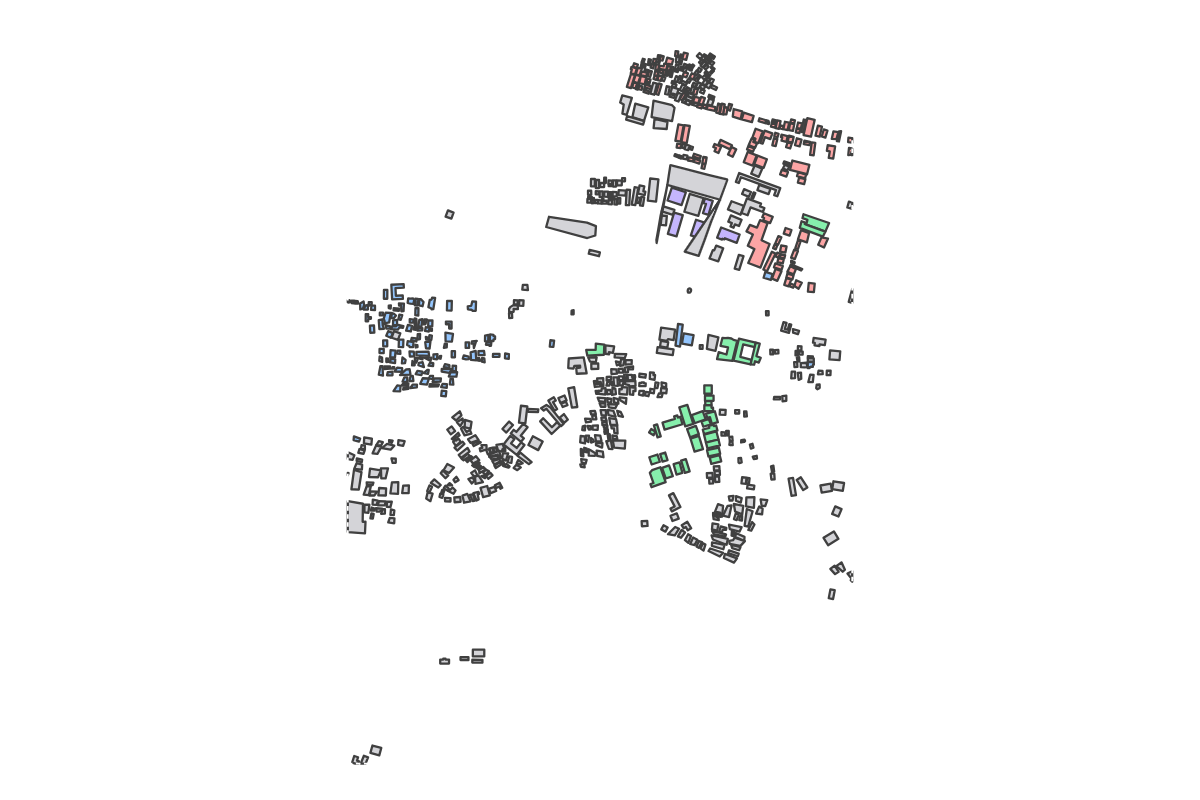 Program breakdown map