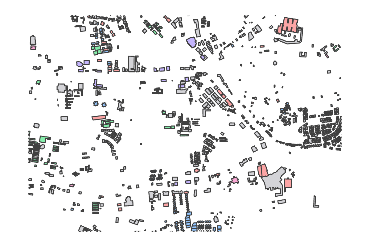 Program breakdown map