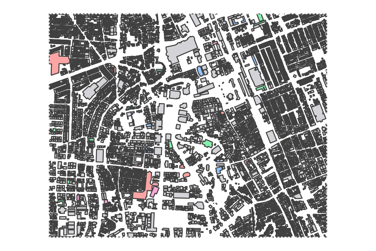Program breakdown map