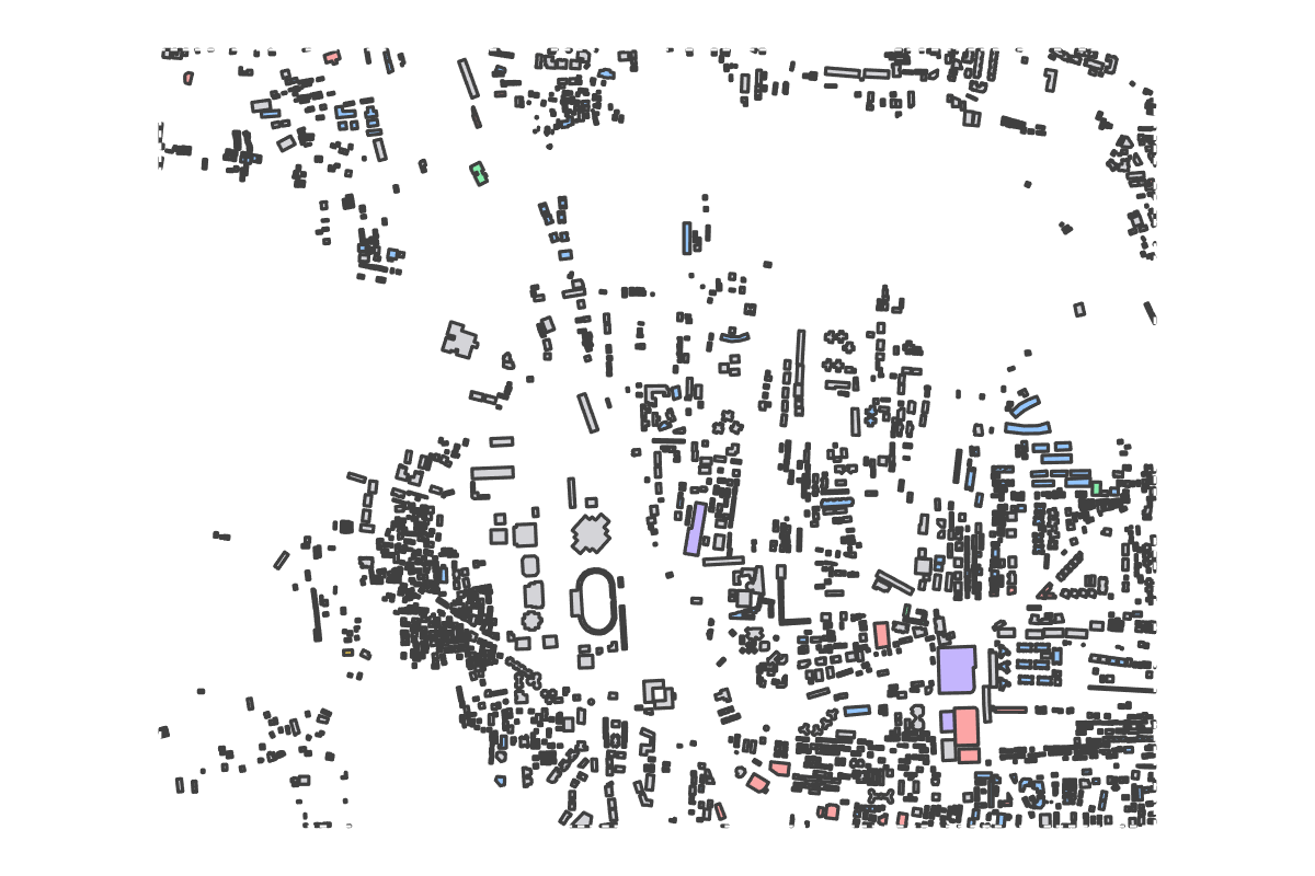 Program breakdown map