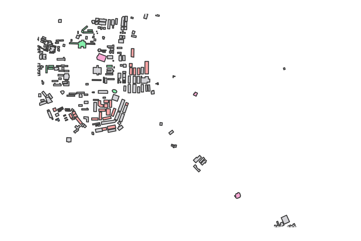 Program breakdown map